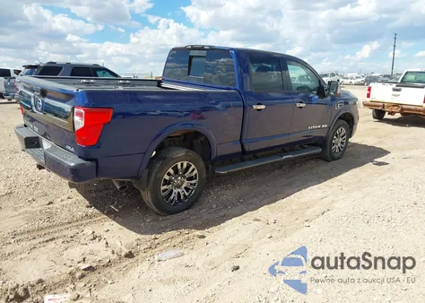 2017 Nissan Titan Xd Platinum Reserve Diesel from USA, damaged, VIN 1N6BA1F45HN572943